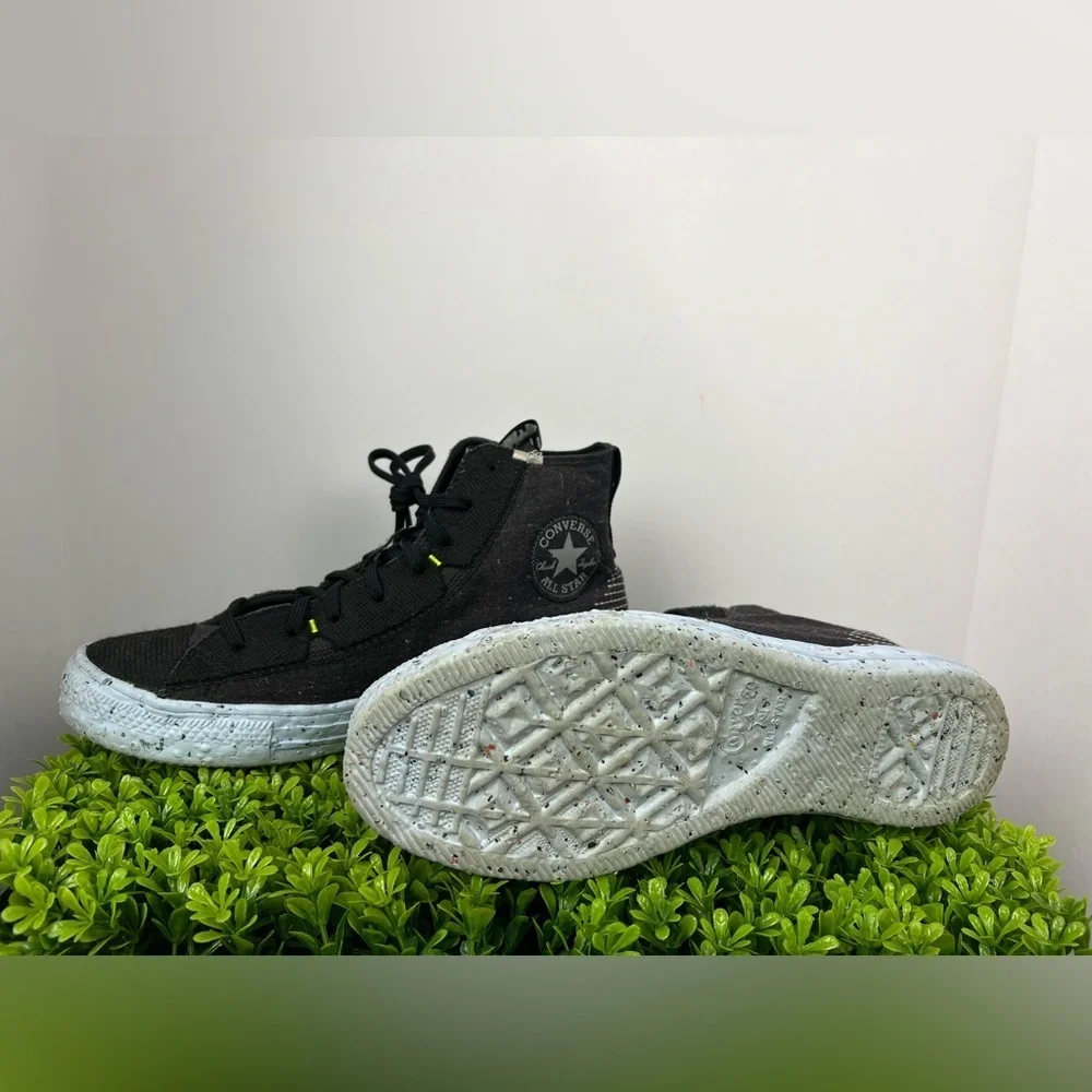 Converse Chuck Taylor All Star Crater Hi Black Sz Mens 7.5 /Wmn 9.5 - Picture 6 of 11